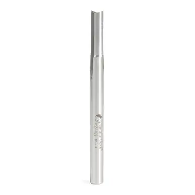 Amana HSS1602 Plastic Cutting, Double Straight O-Flute 1/4 D x 3/4 CH x 1/4 Shank x 3-1/4" High