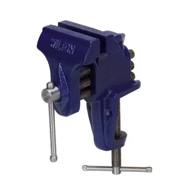 WILTON 33150 - 150, Bench ViseClamp-On Base, 3" Jaw, 2-1/2" Maximum Jaw Opening