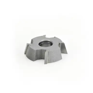 Amana 47502-L Carbide Tipped 4 Wing Cutter for Assemblies L/H x 15 Deg Angle x 1" D x 1/4 CH x 5/16