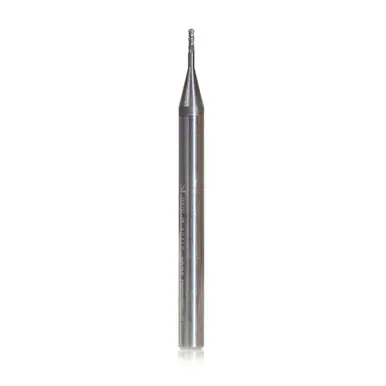Amana 51754 Mini Spiral for Steel, Stainless Steel & Composites, AlTiN Coated 0.015 Radius x 0.030