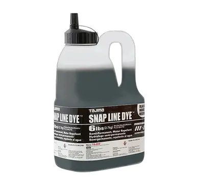 TAJIMA PLC3-BK2700 - 6 lb. Snap Line Dye, Black