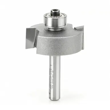 Amana 49300 Rabbeting 3/8 Depth x 1-1/4 D x 1/2 CH x 1/4" Shank Router Bit