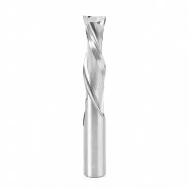 Amana 46356 CNC Mortise Compression Spiral 1/2 D x 1-5/8 CH x 1/2 Shank x 3-1/2" 2 Flute Router Bit