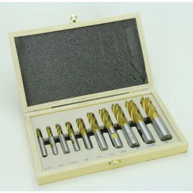PALMGREN 9670170 - End Mill Set 10 Pcs