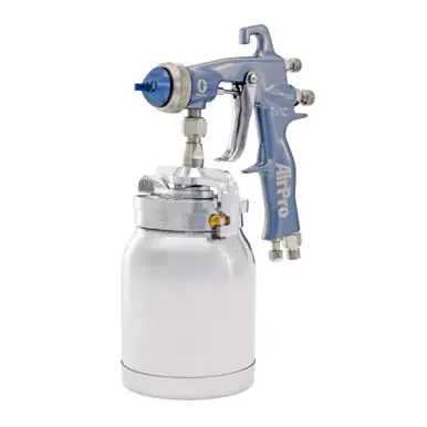 GRACO 289993 - AirPro Air Spray Siphon Feed Gun, HVLP .055" Nozzle, w/o Siphon Cup, 30 PSI
