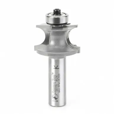 Amana 54170 Carbide Tipped Corner Round 1/4 R x 1-1/4 D x 23/32 CH x 1/2" Shank Router Bit