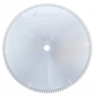 Amana 516121 Carbide Tipped Aluminum and Non-Ferrous Metals 16" D x 120T TCG, -6 Deg, 1" Bore,