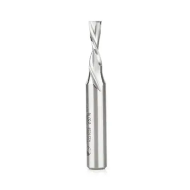 Amana HSS1659 HSS Spiral Aluminum Cutting Double Flute Down-Cut 5/16 D x 1 CH x 1/2 Shank 3-1/2"