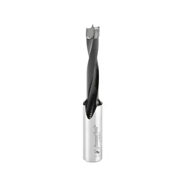 Amana 204067 Carbide Tipped Brad Point Boring Bit R/H 6.7mm D x 70mm Long x 10mm Shank