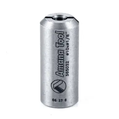 Amana 365032 Reducing Bushing 10mm Shank for 3.2mm Drill