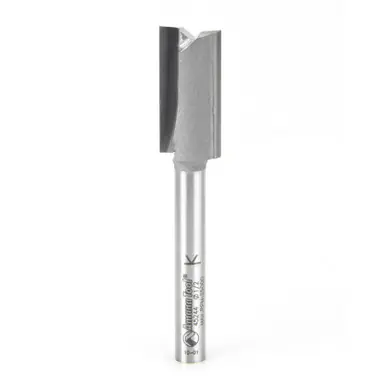 Amana 45244 Carbide Tipped Straight Plunge High Production 1/2 D x 1 CH x 1/4 Shank x 2-13/16"