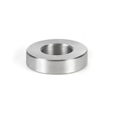 Amana 67220 High Precision Steel Spacer (Sleeve Bushings) 1 Dx 1/4 Height for 1/2 Spindle Shaper