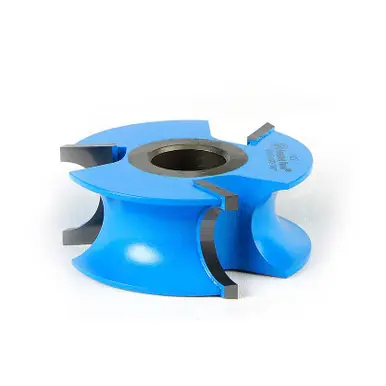 Amana 927 Carbide Tipped 3-Wing Bullnose 3/8 R x 3/4 Bead R x 2-5/8 D x 1-1/16 CH x 1/2 & 3/4 Bore