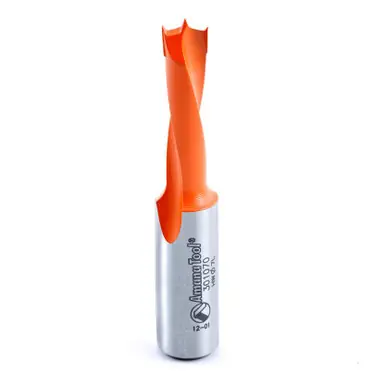 Amana 301070 Carbide Tipped Brad Point Boring Bit L/H 7mm D x 57mm Long x 10mm Shank
