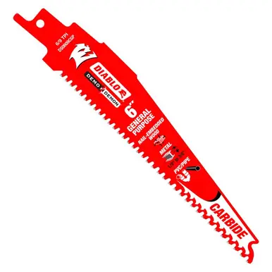 DIABLO DS0609CGP10 - 6" Carbide Tipped Genral Purpose Blade - 10ct