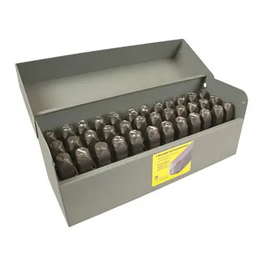 CH Hanson 21625 1/8" Heavy Duty Letter & Number Set