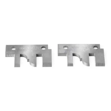 Amana RCK-64 Pair of 40 x 26 x 2mm Insert Carbide Replacement Knives for Stile & Rail Cutterhead