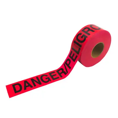 CH Hanson 16554 Bilingual Danger/Peligro Barricade Tape