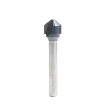 Amana 45749 V-Groove 108 Deg. Folding for Steel Composite Material (SCM) Panels, 0.090 Tip Cut Width