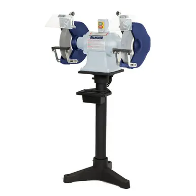PALMGREN 9682121 - 12" 2HP 220V, 3PH Grinder w/ pedestal stand & Dust Collection