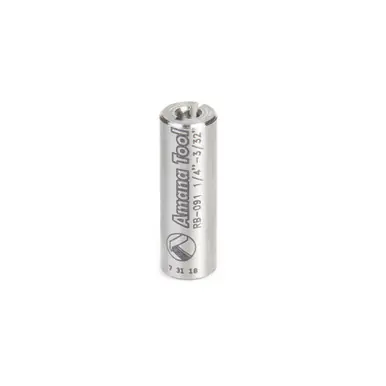 Amana RB-091 High Precision Steel Router Collet Reducer 1/4 Overall D x 3/32 Inner D x 3/4"