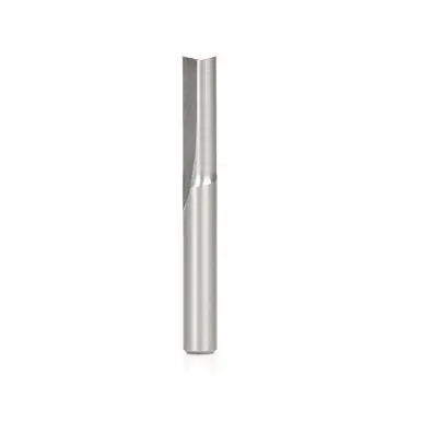 Amana HSS1610 HSS Straight V Flute Foam Cutting 1/4 D x 3/4 CH x 1/4 Shank x 2-1/8" Router Bit