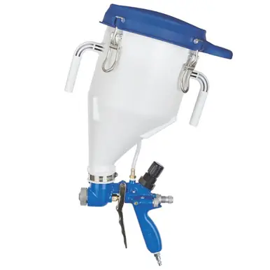 GRACO 25D496 - FastFinish Pressure-Boosted Hopper Gun