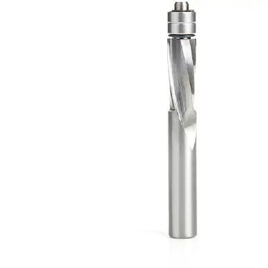 Amana 46400 UltraTrim Spiral 1/2 D x 1-1/4 CH x 1/2 Shank x 4" w/ Double Lower BB Down-Cut Router