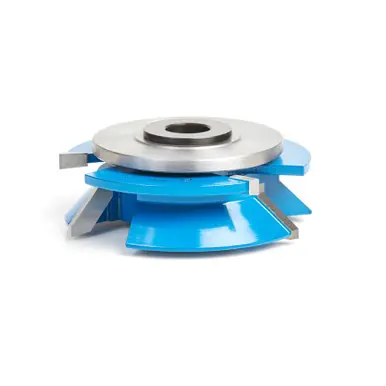 Amana SC597 Carbide Tipped 3-Wing 45 Deg Beveled Reversible Stile & Rail 2-1/2 D x 1-1/4 CH x 1/2 &