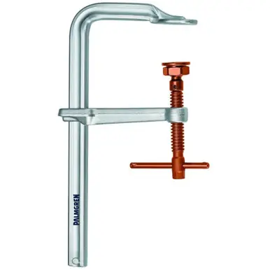 PALMGREN 9629432 - 0-12" Heavy-Duty C-Clamp / Copper Spindles