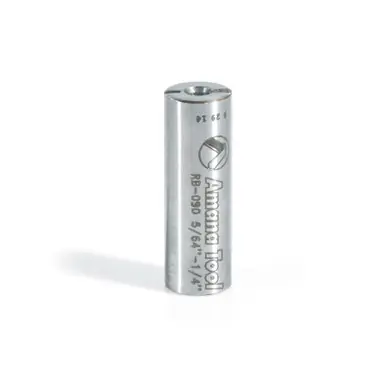 Amana RB-090 High Precision Steel Router Collet Reducer 1/4 Overall D x 2mm Inner D x 3/4"