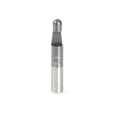 Amana 51202XL Panel Pilot 7 Deg Bevel Trim 1/4 D x 1/4 CH x 1/4 Shank x 1-1/2" Single Flute Router