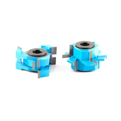 Amana SC555 2-PC Carbide Tipped 3-Wing Instile & Rail Adjustable Cabinet Door 2-3/8 D x 1-1/16 to