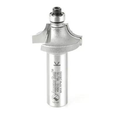 Amana 49610 Carbide Tipped Beading 5/16 R x 1-1/8 D x 1/2 CH x 1/2" Shank Router Bit