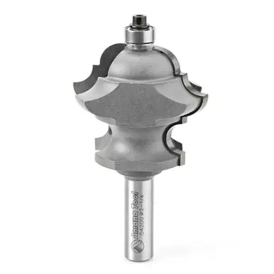 Amana 54200 Carbide Tipped Classical Multi-Form 2-1/4 D x 1-7/8 CH x 1/2 Shank x 4" Router Bit w/