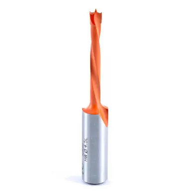Amana 304045 Carbide Tipped Brad Point Boring Bit L/H 4.5mm D x 70mm Long x 10mm Shank