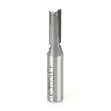 Amana 45414-LH Carbide Tipped Left Hand Plunge 3/8 D x 1" CH x 1/2 Shank Router Bit