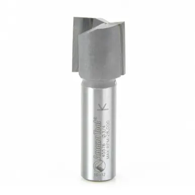 Amana 45576 Carbide Tipped Mortising 3/4 D x 3/4 CH x 1/2" Shank Router Bit