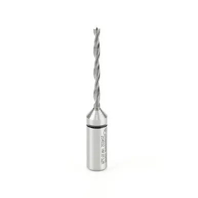 Amana 204032 Carbide Tipped Brad Point Boring Bit R/H 3.2mm D x 70mm Long x 10mm Shank