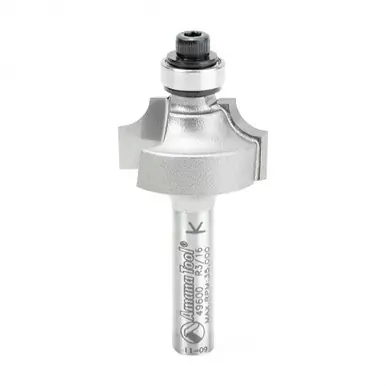Amana 49600 Carbide Tipped Beading 3/16 R x 7/8 D x 1/2 CH x 1/4" Shank Router Bit