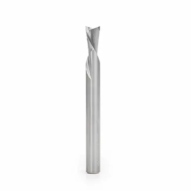 Amana 46437 Spiral Plunge 1/4 D x 3/8 CH x 1/4 Shank x 2-1/2" Down-Cut Router Bit