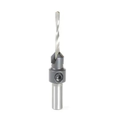 Amana 55202XL High Performance Carbide Tipped Countersink w/ AlTiN Coating, 3/8 D x 1/8 Drill D x