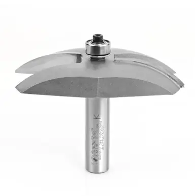 Amana 54119 Carbide Tipped Cove Raised Panel 1-9/16 R x 3-3/8 D x 1/2 CH x 1/2" Shank Router Bit