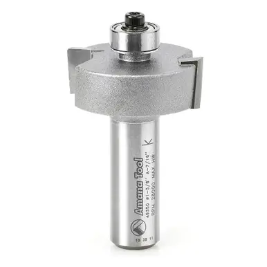 Amana 49350 Multi-Rabbet Five Different Rabbet Depths 1-3/8 D x 1/2 CH x 1/2" Shank Router Bit