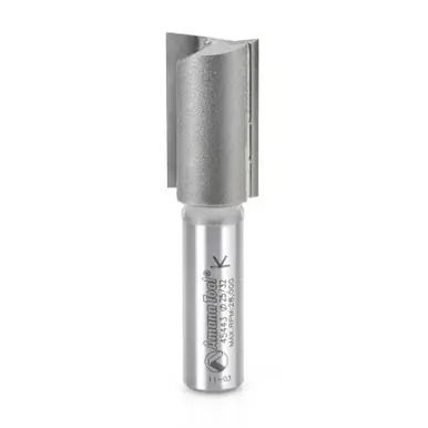 Amana 45443 Carbide Tipped Straight Plunge High Production 25/32 D x 1-1/4 CH x 1/2 Shank x 2-7/8"