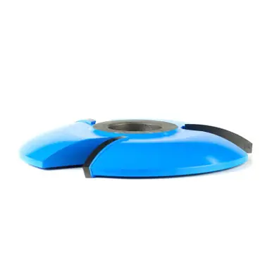 Amana 987 Carbide Tipped 3-Wing Cove Raised Panel 5-1/2 D x 11/16 CH x 1 & 1-1/4 Bore Shaper Cutter