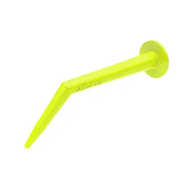 Albion Engineering 935-1 Angle Green Plastic Nozzle for 1/10 Gal Cartridge, 25ct