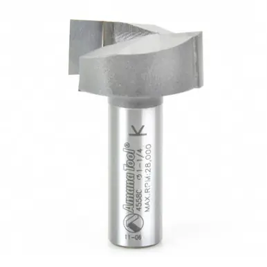 Amana 45580 Carbide Tipped Mortising 1-1/4 D x 1/24 CH x 1/2" Shank Router Bit