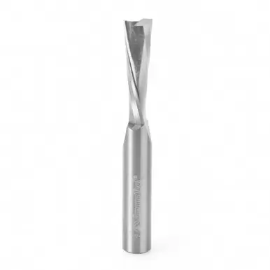 Amana 46359 CNC Spiral Plunge for Solid Wood 3/8 D x 1-1/4 CH x 3/8 Shank x 3" Down-Cut Router Bit