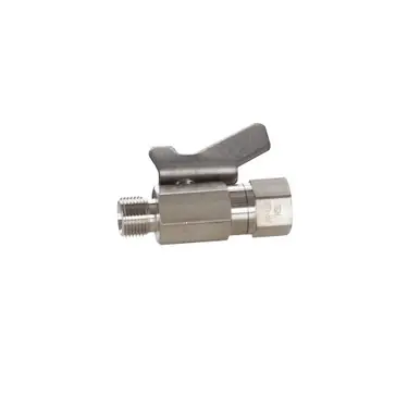 GRACO 237535 - Low Pressure Ball Valve, 3/8 NPT(F) x 3/8 NPSM(M), Stainless Steel, Catalyst &